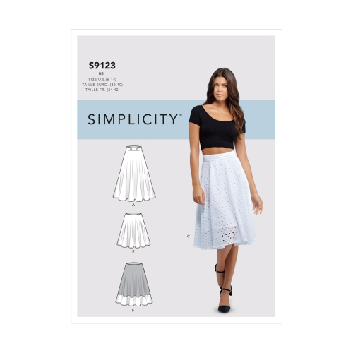 Naiste seelikud, Simplicity Pattern #S9123