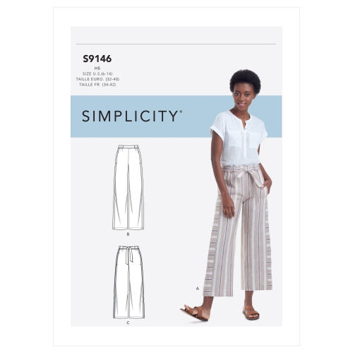 Naiste püksid, Simplicity Pattern #S9146