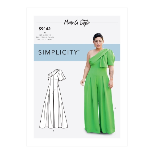 Naiste üheõla-paelaga kombinesoon, Simplicity Pattern #S9142