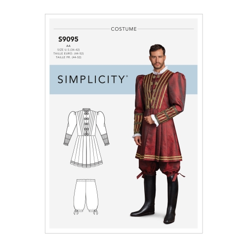 Meeste ajaloolised kostüümid, Simplicity Pattern #S9095