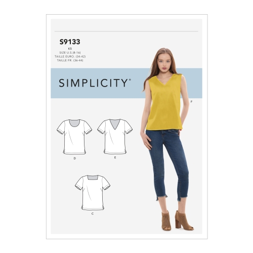 Naiste topid, Simplicity Pattern #S9133