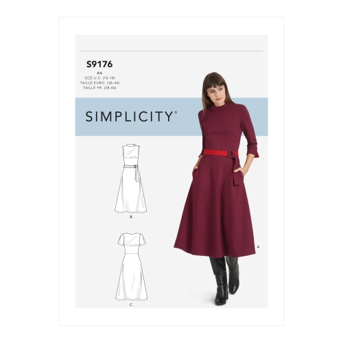 Kleit, Simplicity Sewing Pattern S9176AA