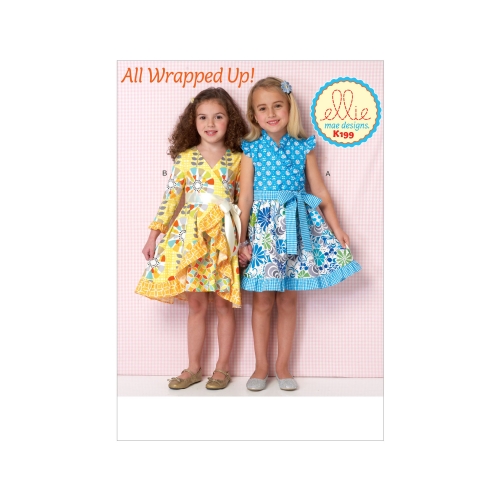 Kleidid tüdrukutele ja pael, Kwik Sew K0199