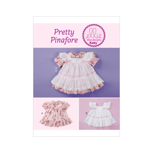Väikelaste kleit ja pihtseelik, Kwik Sew K0263