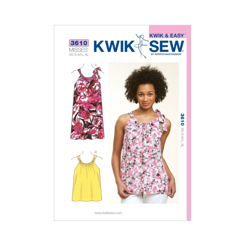 Topp ja kleit, Kwik Sew K3610
