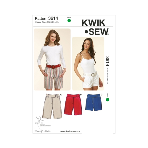 Lühikesed püksid, Kwik Sew K3614