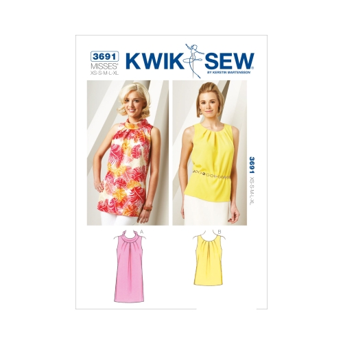 Tuunika ja topp, Kwik Sew K3691