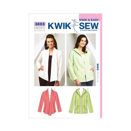 Kardiganid, Kwik Sew K3693