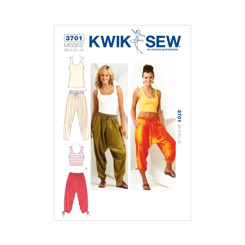 Püksid ja topid, Kwik Sew K3701
