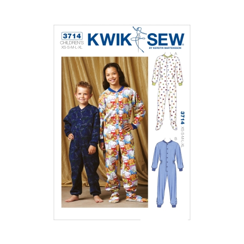 Pidžaamad, Kwik Sew K3714
