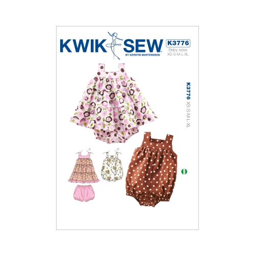 Kleit ja puhvpüksikud, Kwik Sew K3776