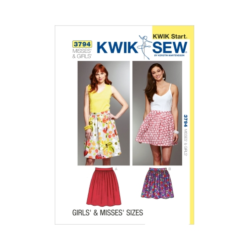 Naiste ja tüdrukute seelikud, Kwik Sew K3794