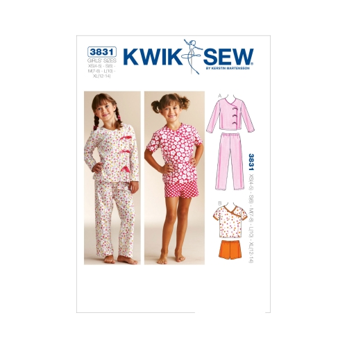 Pidžaamad, Kwik Sew K3831