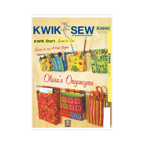 Olivia säilitusaksessuaarid, Kwik Sew K3900