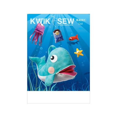 Topistäidetavad mereloomad-lelud, Kwik Sew K4091