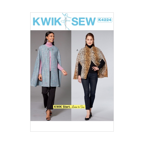Naiste nööbitavad keebid, Kwik Sew K4224