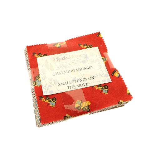 Kangaruutude komplektid lapitehnikaks, Small Things On The Move Charming Squares, 13 cm x 13 cm ( 5" x 5")