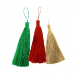 Väike metallikniidist tutt, 12 cm, 9004