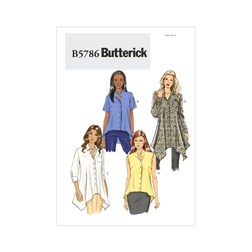 Ompelukaavat: Misses' Shirt, Butterick B5786