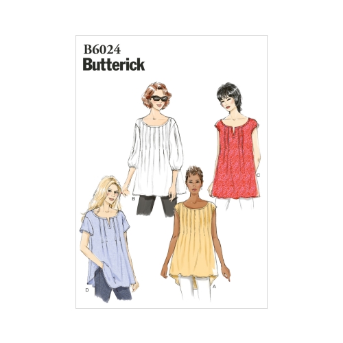Ompelukaavat: Misses' Top, Butterick B6024