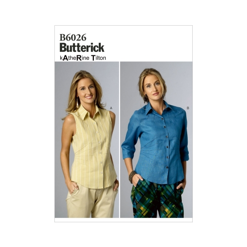 Ompelukaavat: Misses' Top, Butterick B6026
