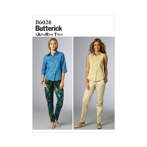Ompelukaavat: Misses' Pants, Butterick B6028