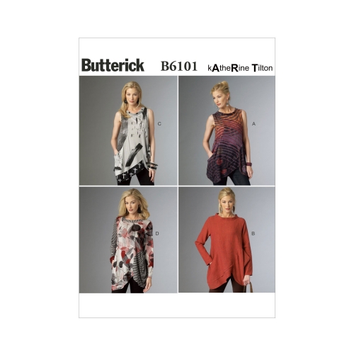 Ompelukaavat: Misses' Tunic, Butterick B6101
