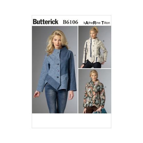 Naiste jakk, Butterick B6106