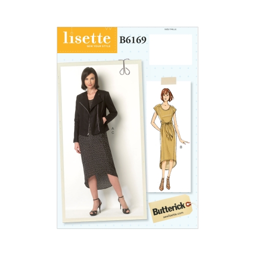 Naiste jakk ja kleit, Butterick B6169