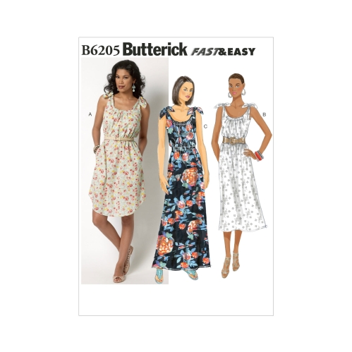 Naiste kleit, Butterick B6205