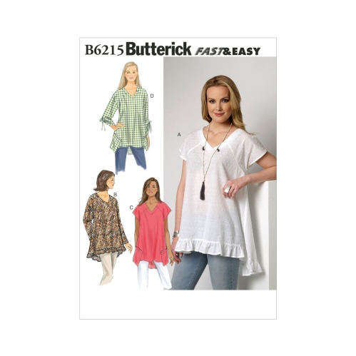 Ompelukaavat: Misses' Top, Butterick B6215
