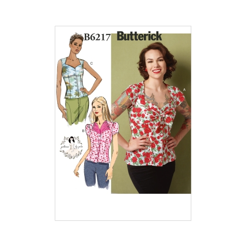 Ompelukaavat: Misses' Blouse, Butterick B6217