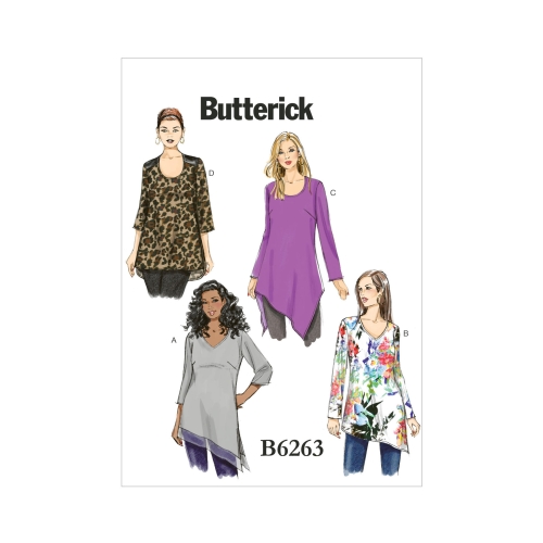 Ompelukaavat: Women's Tunic, Butterick B6263