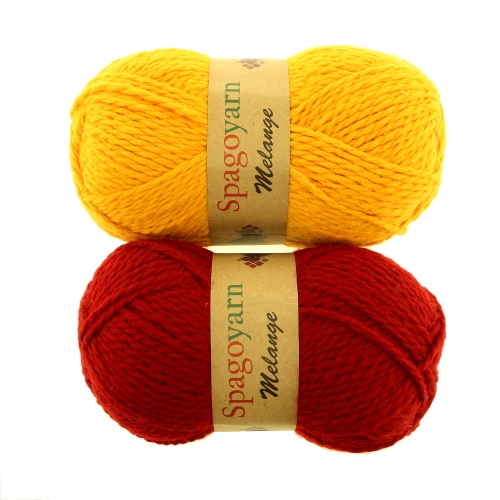 Villasisaldusega lõng Melange, Spagoyarn, 100 g = 175 m