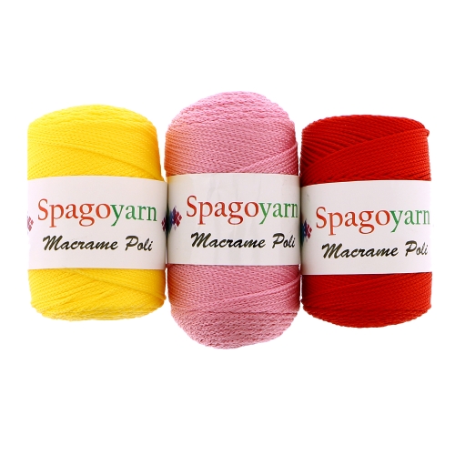 Nöörlõng Macrame Poly, Spagoyarn