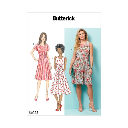 Naiste kleit, Butterick B6555