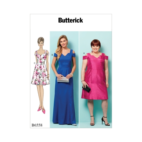 Naiste kleit, Butterick B6558