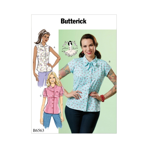 Ompelukaavat: Misses' Top, Butterick B6563