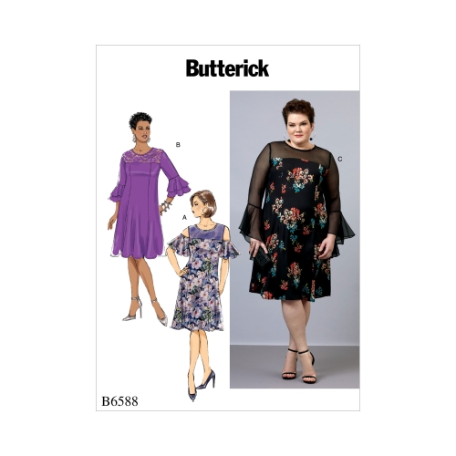 Naiste kleit, Butterick B6588