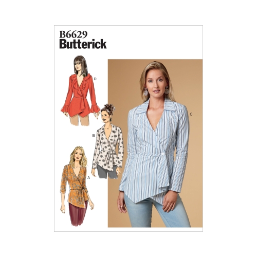 Ompelukaavat: Misses' Top, Butterick B6629