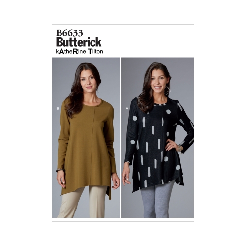 Ompelukaavat: Misses' Tunic, Butterick B6633