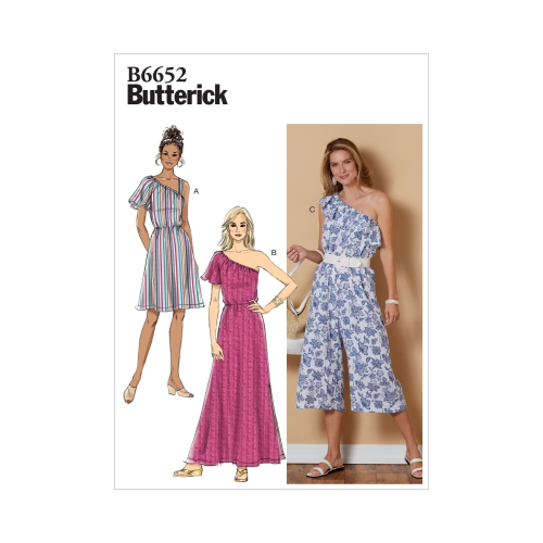 Naiste kleit ja pükskostüüm, Butterick B6652