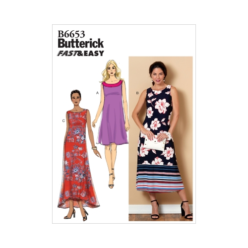 Naiste kleit, Butterick B6653