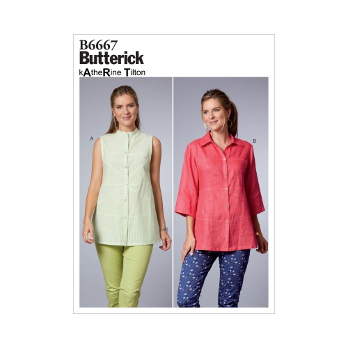 Ompelukaavat: Misses' Top, Butterick B6667