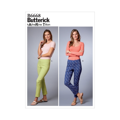 Ompelukaavat: Misses' Pants, Butterick B6668