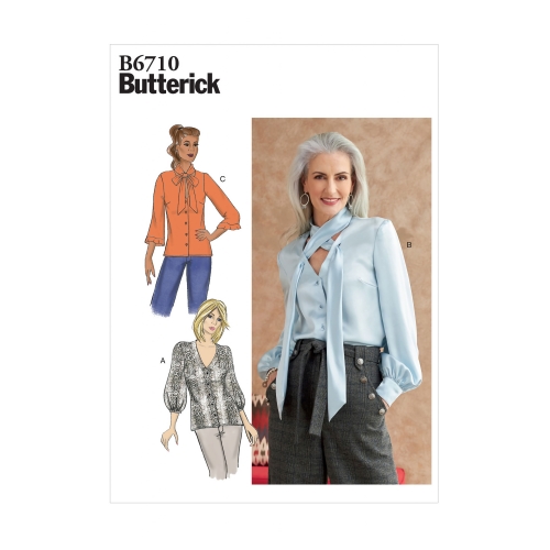 Ompelukaavat: Misses' Top, Butterick B6710
