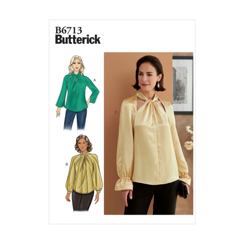 Ompelukaavat: Misses' Top, Butterick B6713