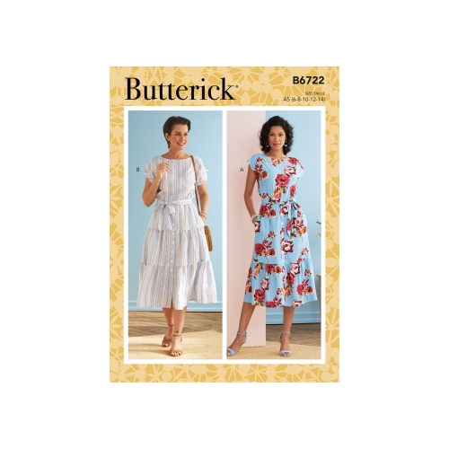 Naiste kleidid, Butterick B6722