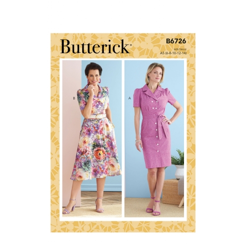 Naiste kleidid, Butterick B6726