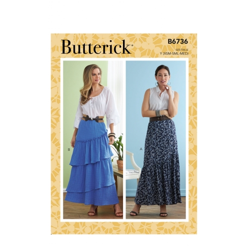 Naiste seelikud, Butterick B6736